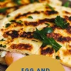 egg and cottage cheese flatbread recipe