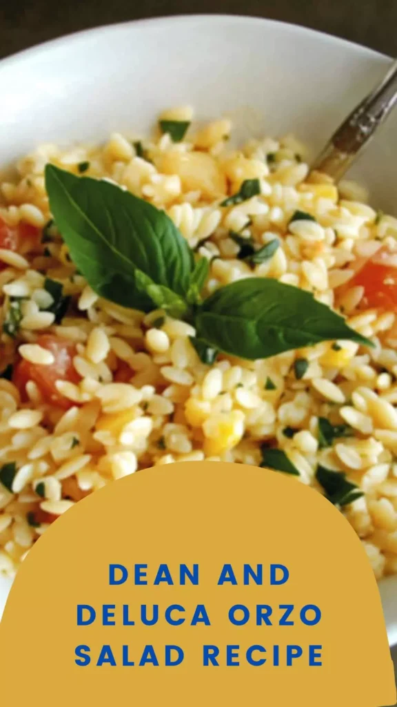 dean and deluca orzo salad recipe