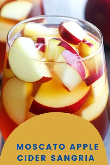 moscato apple cider sangria