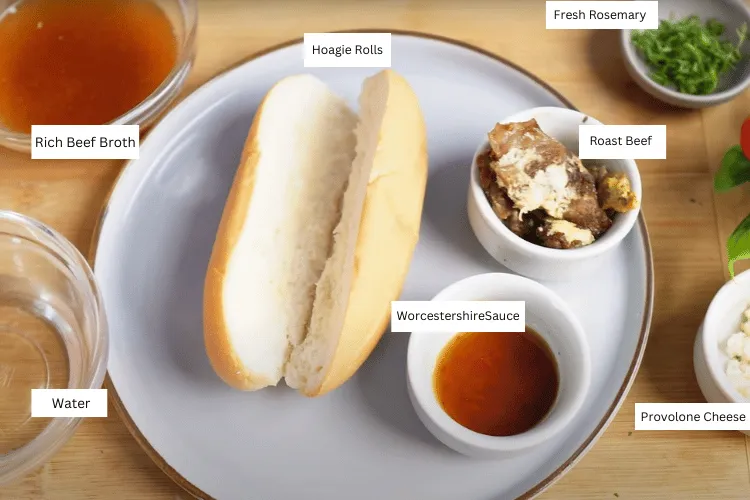 Arby’s French Dip - Ingredients Arby’s French Dip - Ingredients