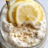 lemon cheesecake overnight oats