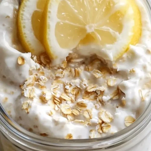lemon cheesecake overnight oats copycat recipe