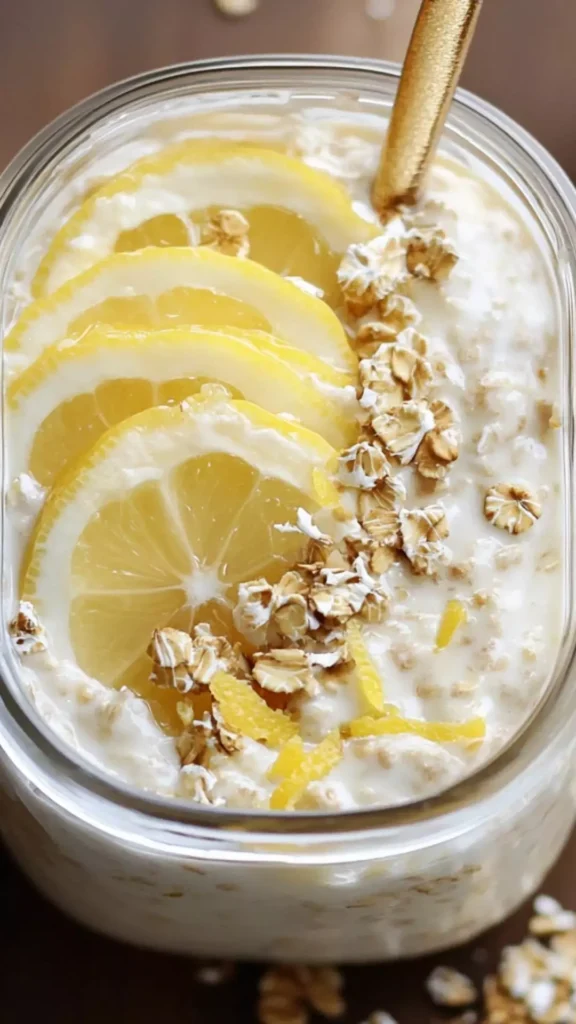 lemon cheesecake overnight recipe