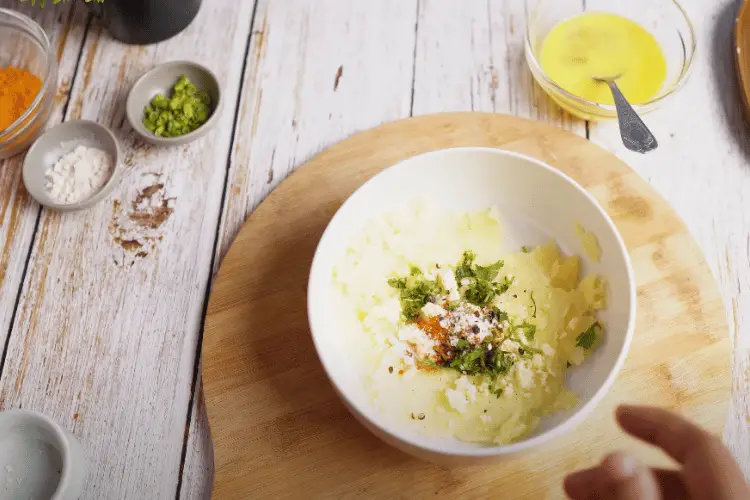 Prepare the Mixture - Arby’s Loaded Potato Bites Recipe