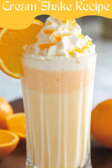 arby's orange cream shake recipe