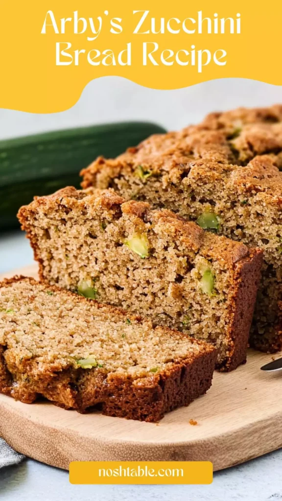 arby's zucchini bread recipe