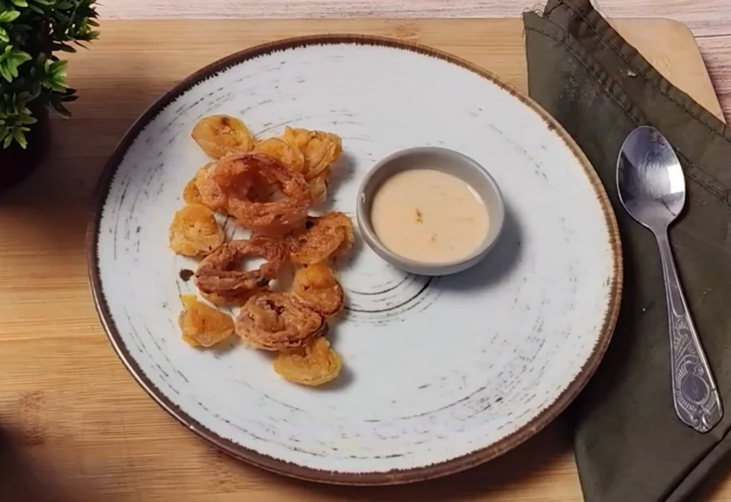 Arby's Onion Petals Recipe-Serve with Sauce