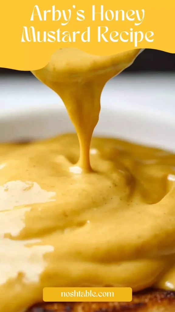 Arby's honey mustard recipe