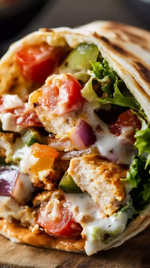 Arby's mediterranean wrap Arby's mediterranean wrap