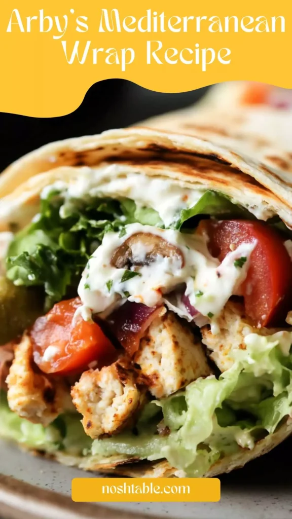 Arby's mediterranean wrap recipe Arby's mediterranean wrap recipe