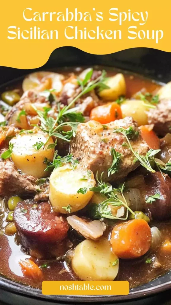 Carrabba's Spicy Sicilian Chicken Soup