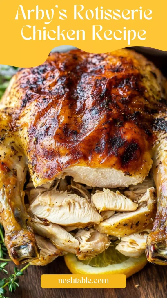 arby's rotisserie chicken recipe