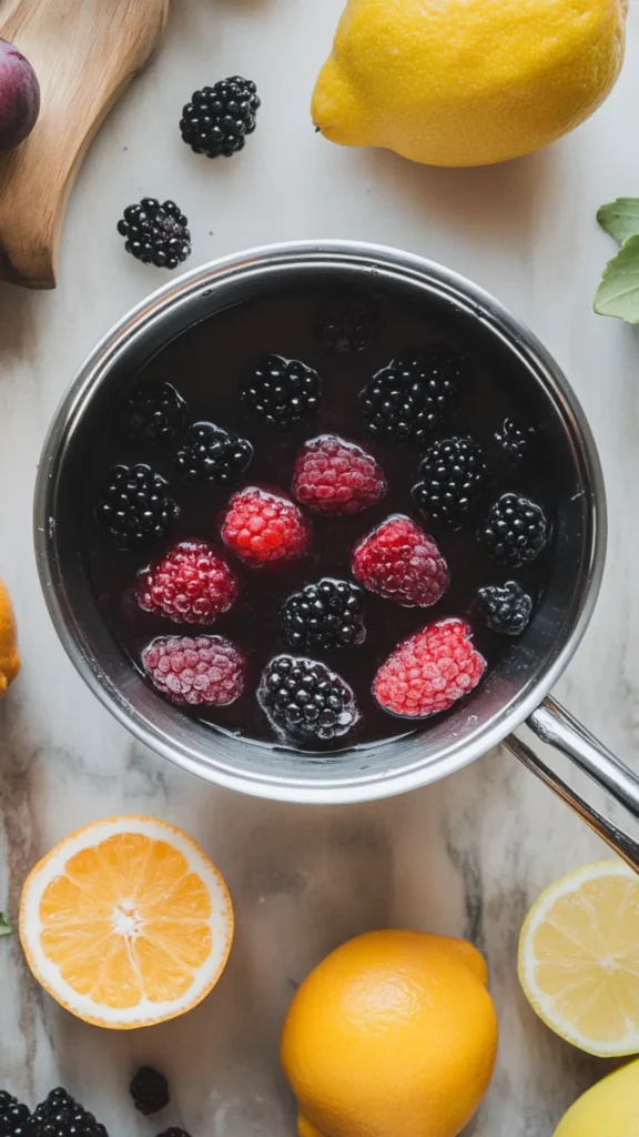 Carrabba's blackberry sangria