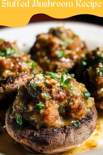 Carrabba's sausage stuffed mushroom recipe