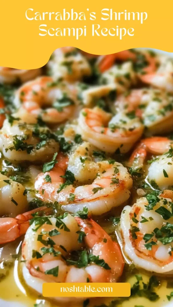 Carrabba's shrimp scampi recipe