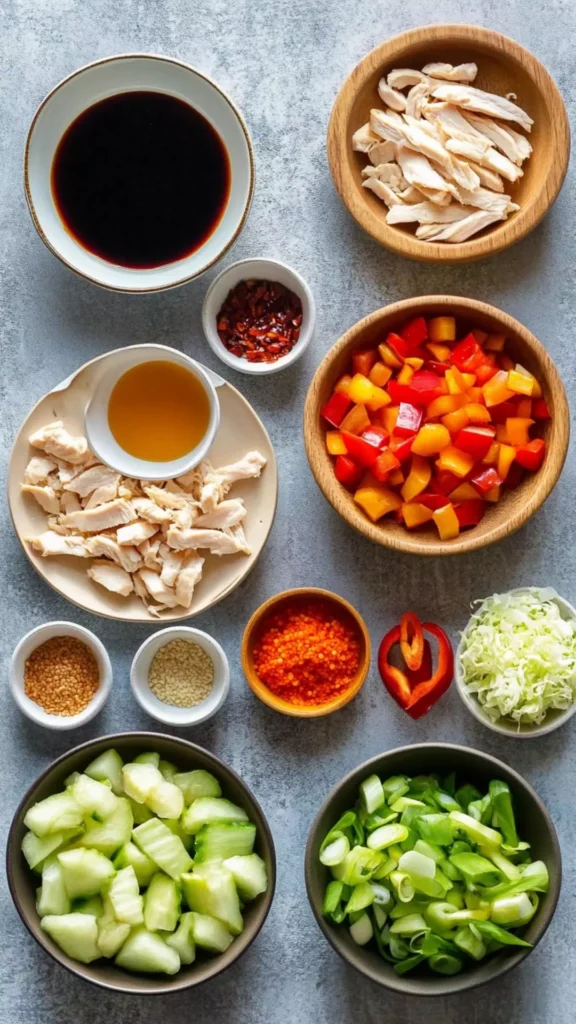 asian chicken salad
