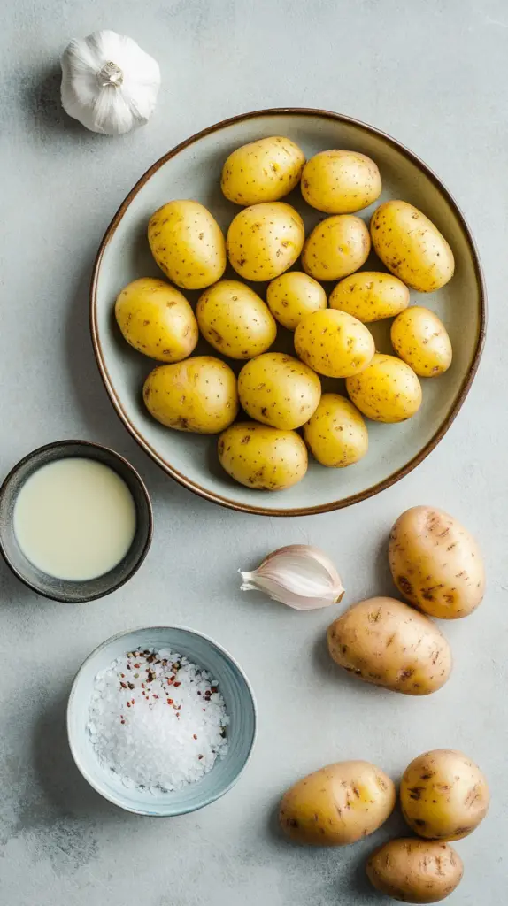 crispy roasted baby potatoes