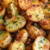 crispy roasted baby potatoes recipe