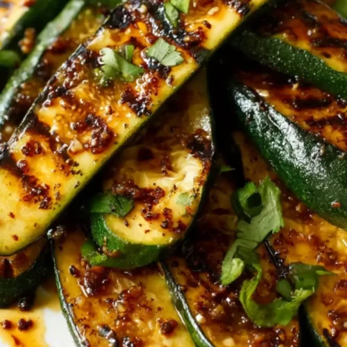 balsamic grilled zucchini
