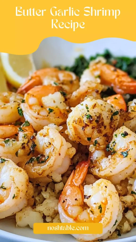 butter garlic shrimp recipe