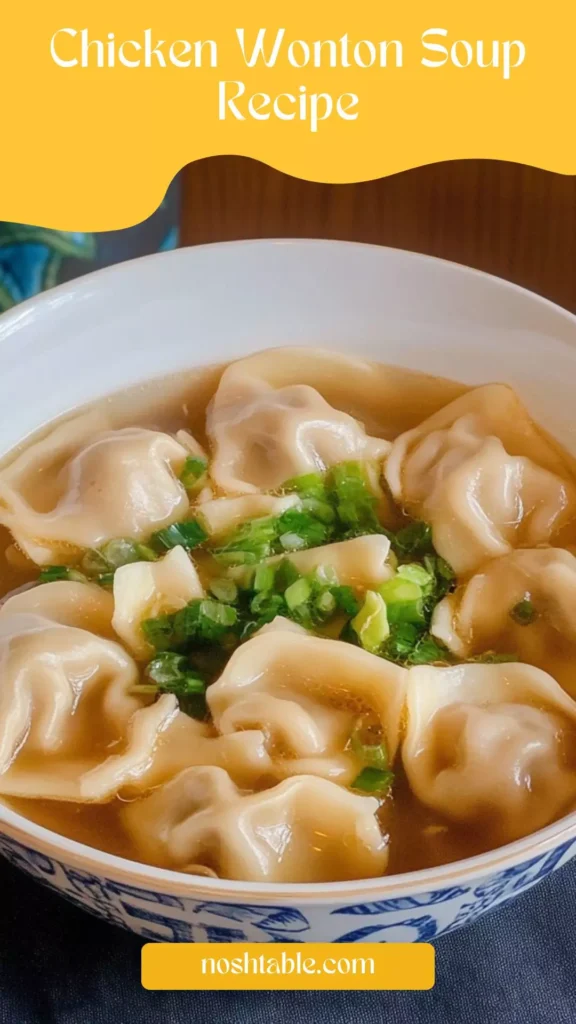 chicken wonton soup recipe