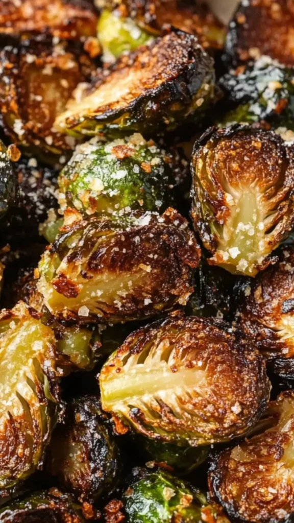 crispy roasted brussel sprouts