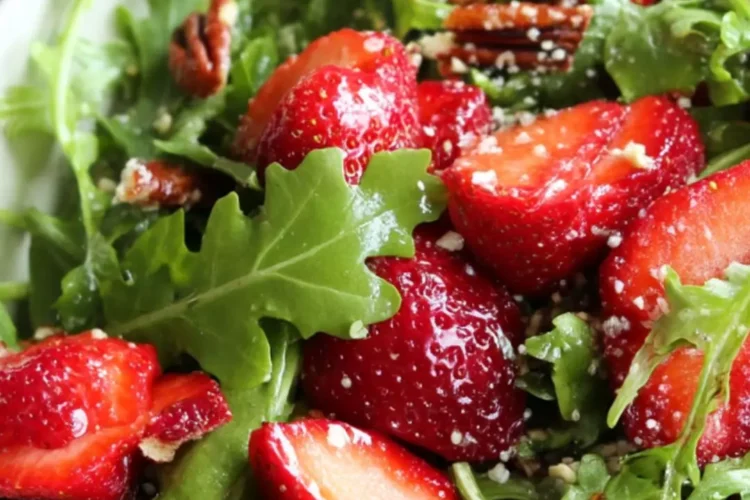strawberry arugula salad recipe