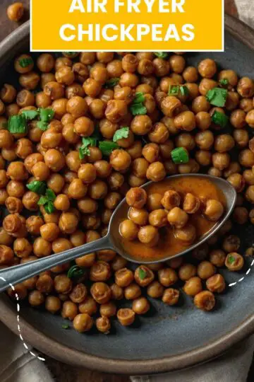 Air Fryer Chickpeas Recipe