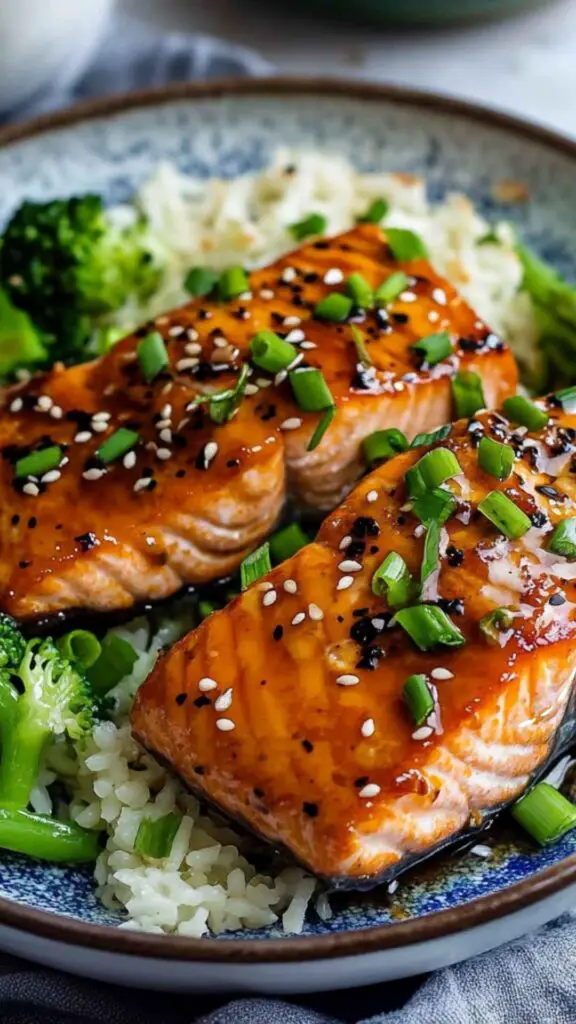Air Fryer Salmon With Maple Soy Glaze Recipe