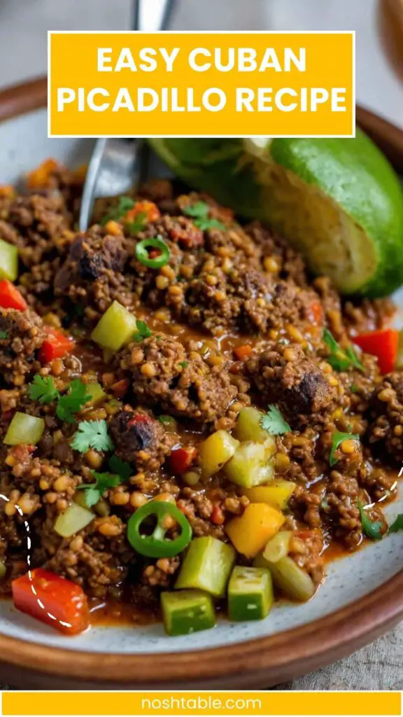 Easy Cuban Picadillo Recipe Easy Cuban Picadillo Recipe