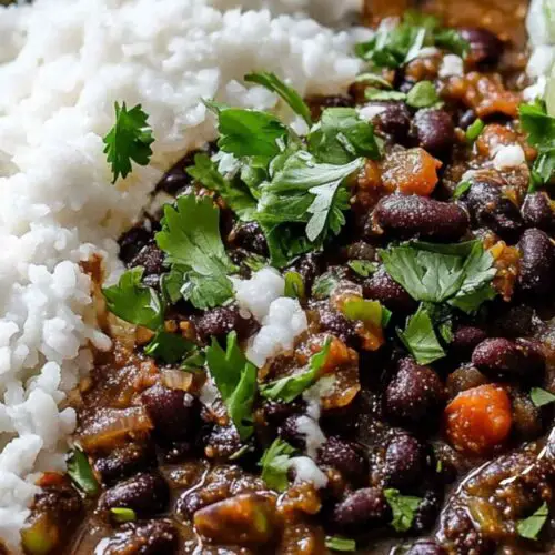 Easy Cuban Style Black Beans