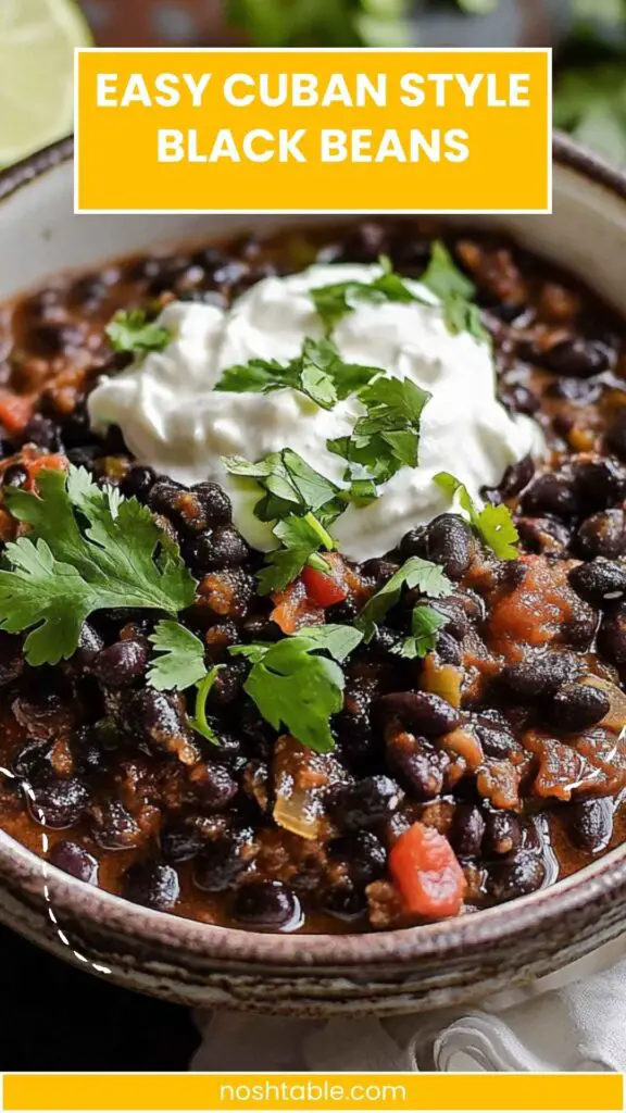 Easy Cuban Style Black Beans Recipe Easy Cuban Style Black Beans Recipe