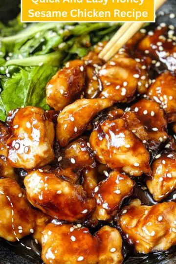 Quick And Easy Honey Sesame Chicken Recipe