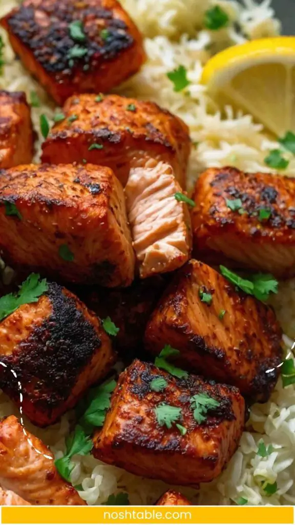 Blackened Air Fryer Salmon Recipe