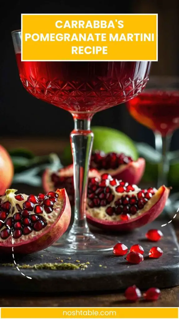 Carrabba's Pomegranate Martini Recipe Carrabba's Pomegranate Martini Recipe