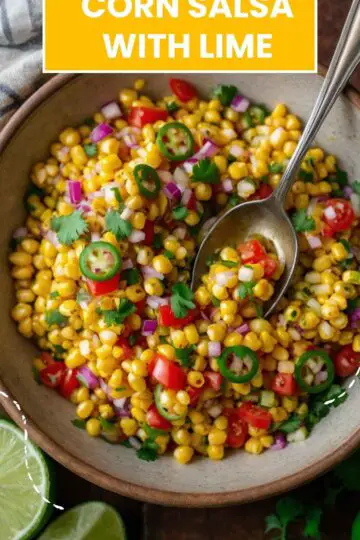 Corn Salsa With Lime Recipe