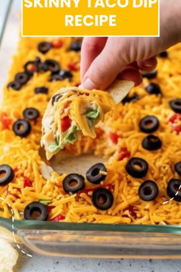 Skinny Taco Dip