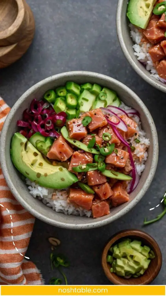 Tuna Poke Bowls