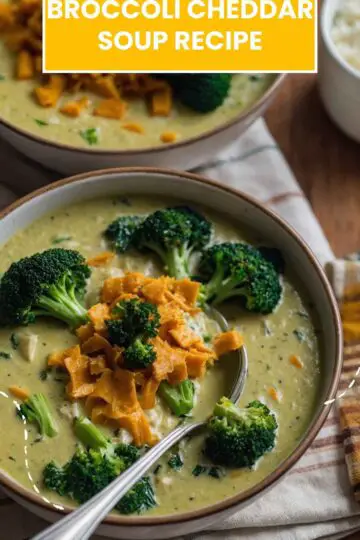 Broccoli Cheddar Soup Recipe