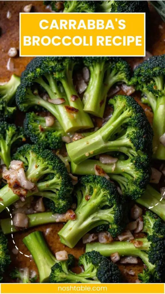 Carrabba's Broccoli Recipe