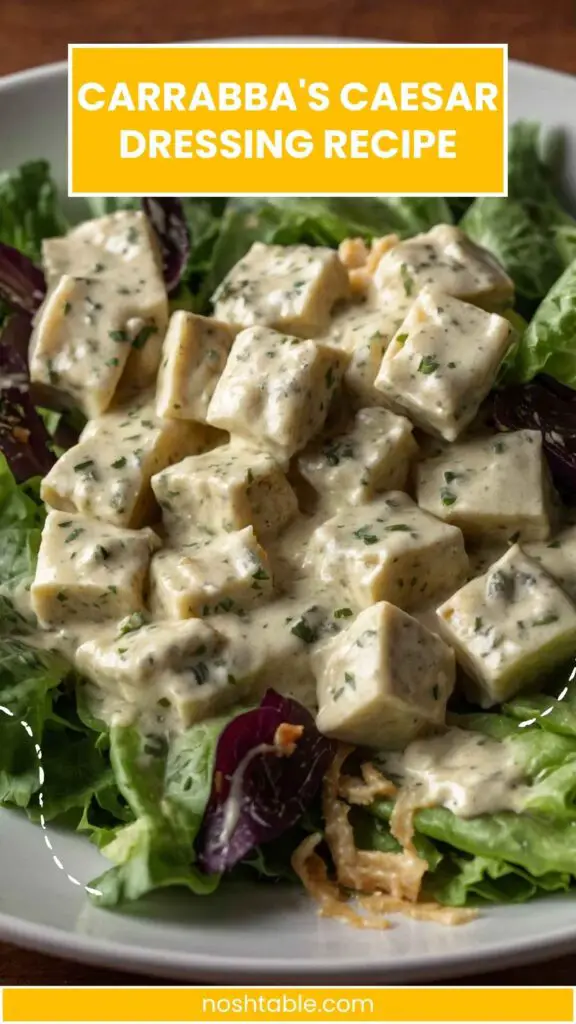 Carrabba's Caesar Dressing Recipe