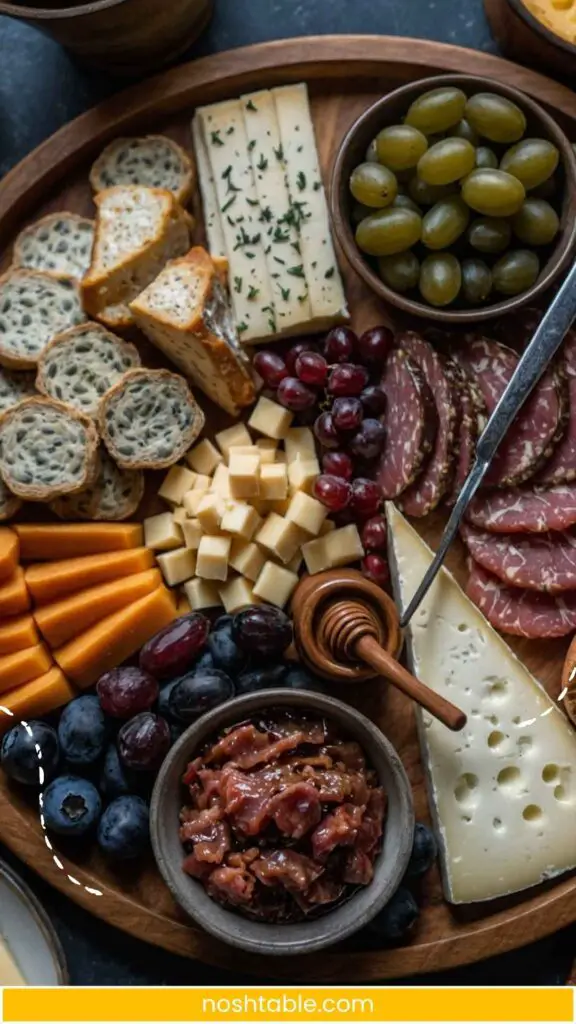 Healthy Epic Charcuterie and Cheese Board 