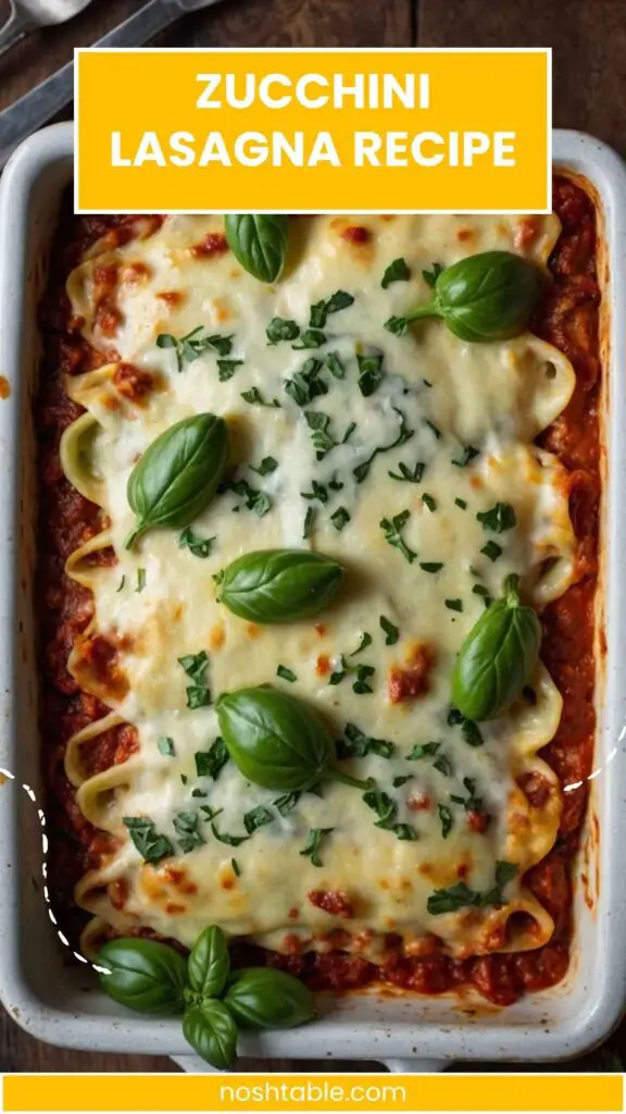 Zucchini Lasagna