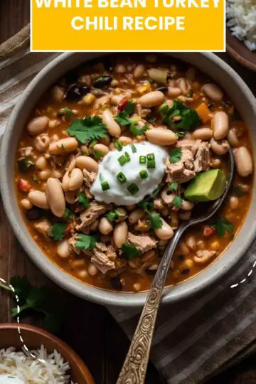 white bean turkey chili recipe