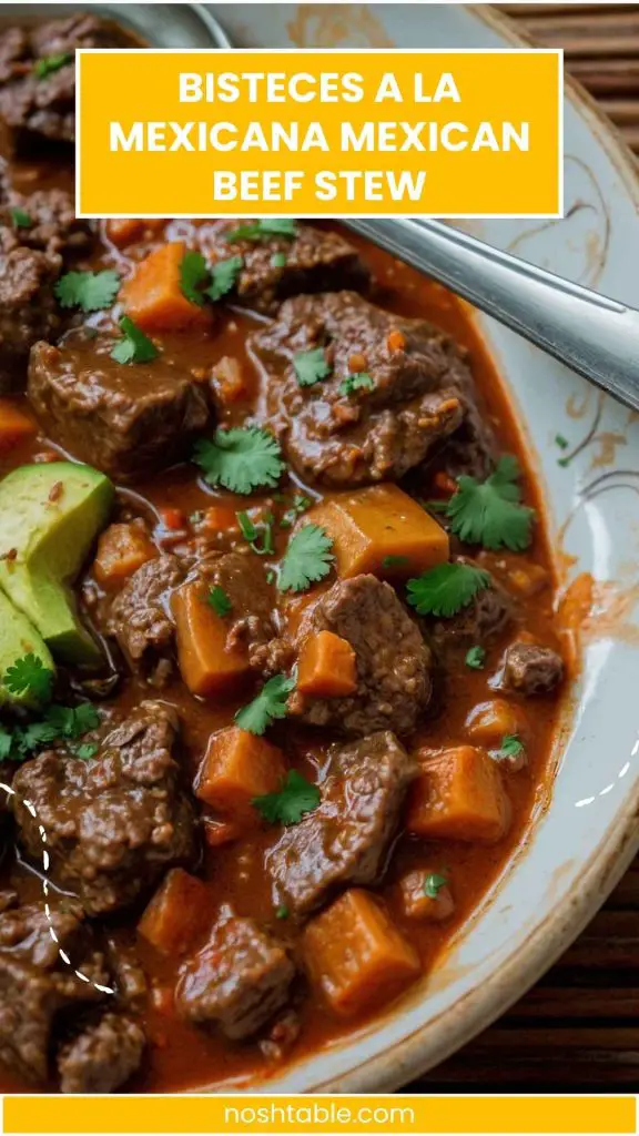 Bisteces a la Mexicana