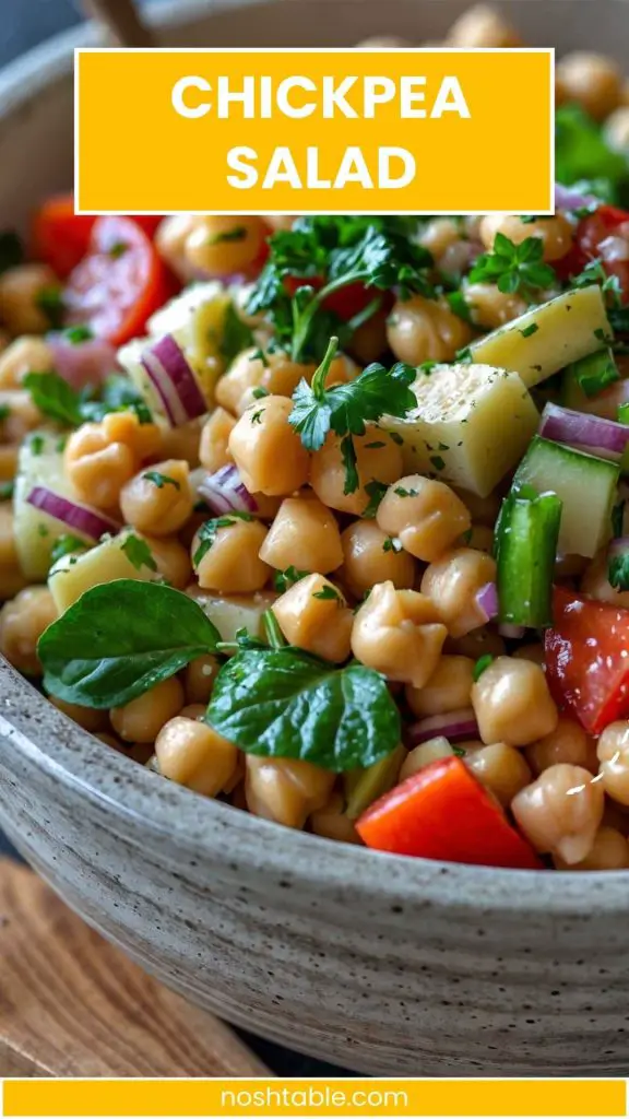 Chickpea Salad Recipe Chickpea Salad Recipe