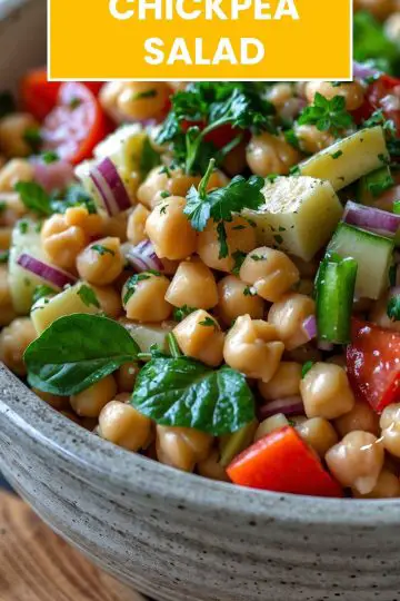 Chickpea Salad Recipe