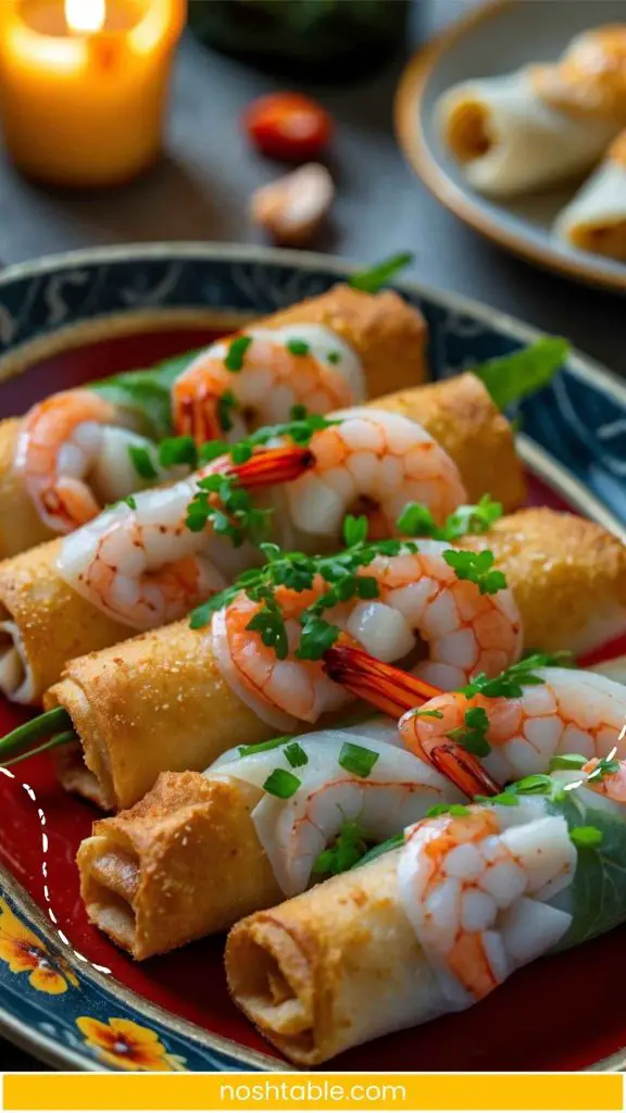 Delicious Shrimp Egg Rolls
