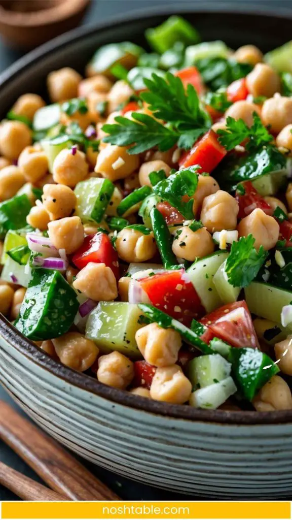 How to Make Healthy Chickpea Salad How to Make Healthy Chickpea Salad
