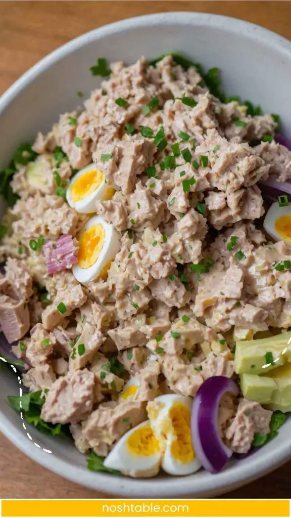 How to Make Tuna Egg Salad